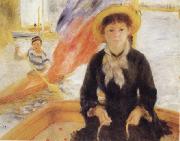Pierre Renoir Girl in a Boat oil painting